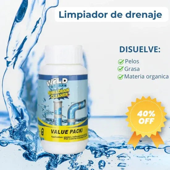 DESTAPA CAÑOS TORNADO - OFERTA 2X1