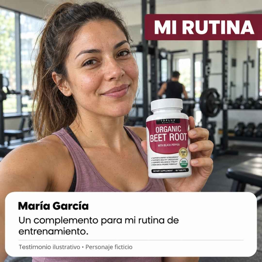Organic Beet Root: Energía Natural para Rendir Todo el Día sin Cansancio